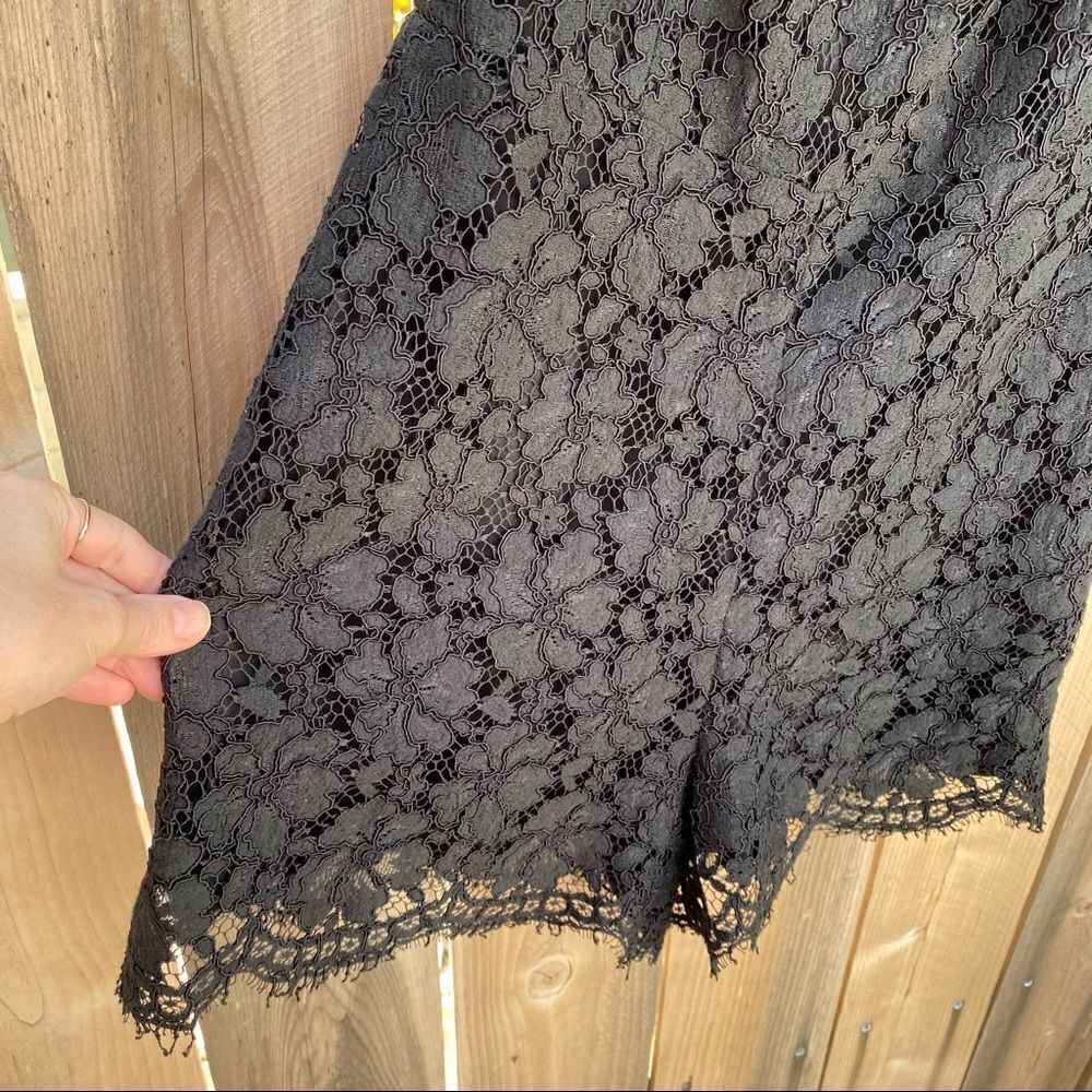 Sandro Paris Poetry Black Lace Romper - Picture 6 of 15